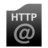 Black HTTP Icon